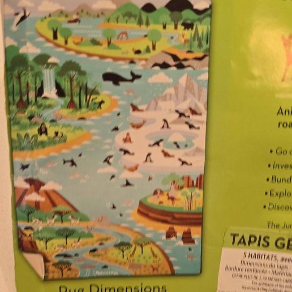 Melissa & Doug Oversized Habitats Rug - Picture 3 of 6